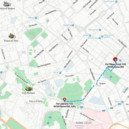 Hostly-urban Oasis Turati-few Steps From Colosseum 公寓